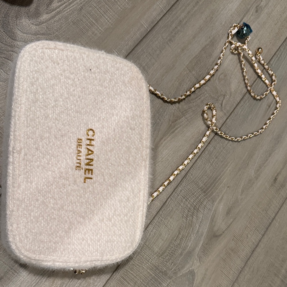 Chanel Cream Crossbody Bag